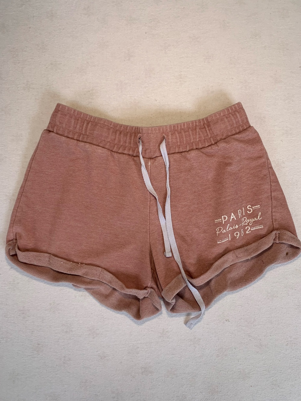 Rue21 Girls Dusty Rose Paris Graphic Lounge Shorts